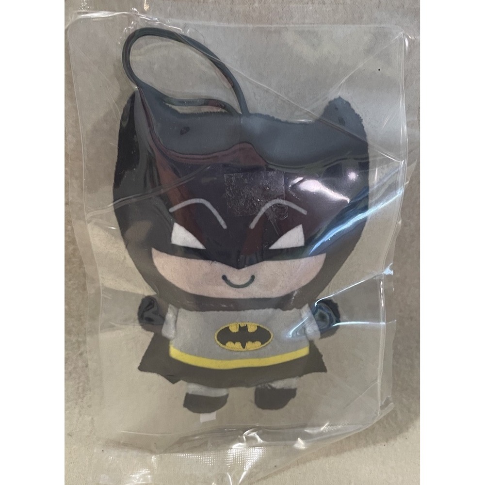 Hallmark Small Stars Ornament DC Comics Batman Mini Plush Stuffed Animal Sealed